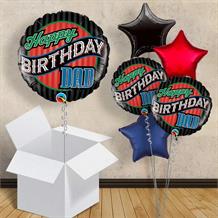 Happy Birthday Dad 18" Balloon in a Box