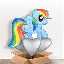 My Little Pony Rainbow Dash Giant Shaped Balloon in a Box Gift