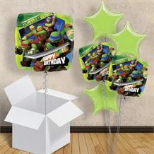 Teenage Mutant Ninja Turtles Happy Birthday Balloon in a Box