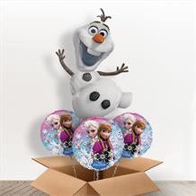 Disney Frozen Olaf Giant Shaped Balloon in a Box Gift