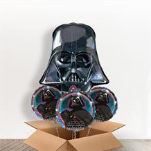 Darth Vader Head Giant Shaped Balloon in a Box Gift