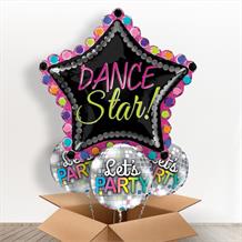 Dance Star Giant Shaped Balloon in a Box Gift