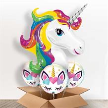 Unicorn Giant Shaped Balloon in a Box Gift