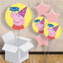 Peppa Pig Party Hat 18" Balloon in a Box