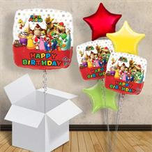 Super Mario Bros Happy Birthday 18" Balloon in a Box