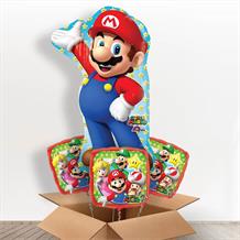 Super Mario Giant Shaped Balloon in a Box Gift