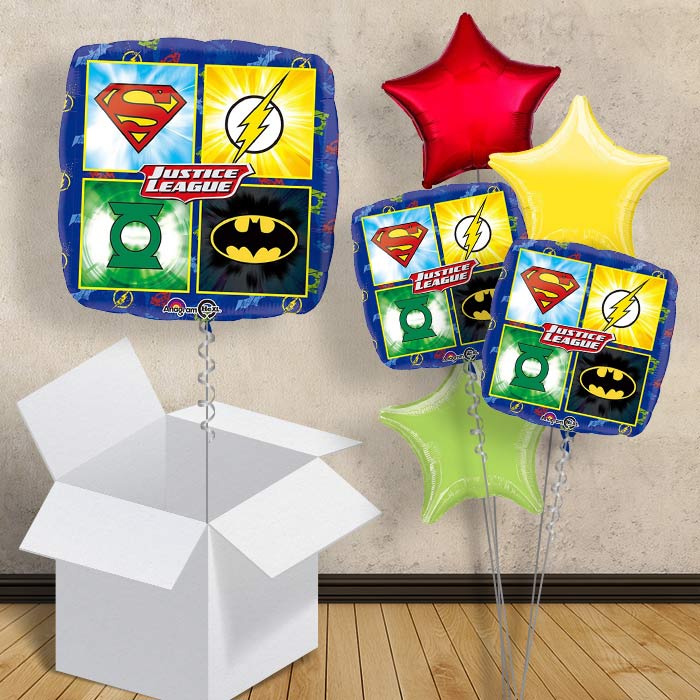 Justice League Symbols 18" Balloon in a Box