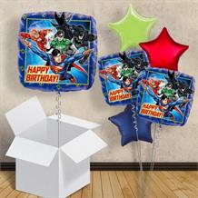 Justice League Happy Birthday 18" Balloon in a Box