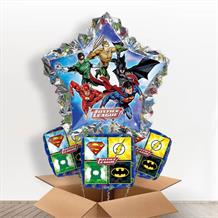Justice League Giant Shaped Balloon in a Box Gift