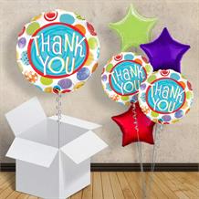 Thank You Pastel Dots 18" Balloon in a Box
