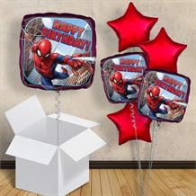 Spiderman Happy Birthday 18" Balloon in a Box