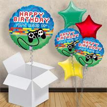 Game Controller Happy Birthday 18" Balloon in a Box
