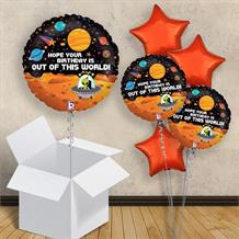 Space Out of This World 18" Balloon in a Box