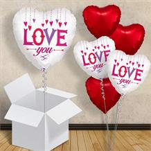 Love You Heart | Cupid Arrow 18" Balloon in a Box