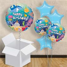 Ocean Buddies Happy Birthday 18" Balloon in a Box