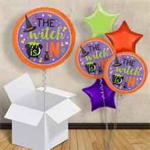 The Witch Is In | Halloween 18" Balloon in a Box