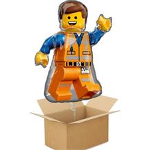 Emmet Lego Movie 2 Giant Shaped Balloon in a Box Gift