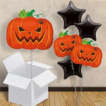 Halloween Pumpkin 18" Balloon in a Box