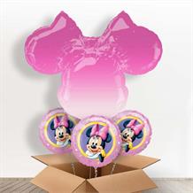 Minnie Mouse Ombre Giant Balloon in a Box Gift