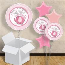 Pink Elephant | Baby Shower 18" Balloon in a Box