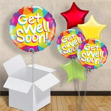 Get Well Soon Sunshine 18" Balloon in a Box