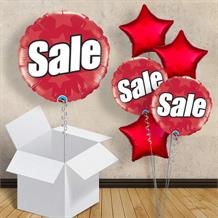 Red Sale 18" Balloon in a Box