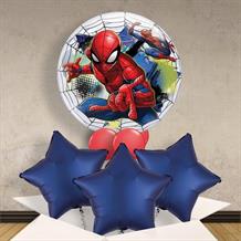 Marvel Spiderman 22" Bubble Balloon in a Box