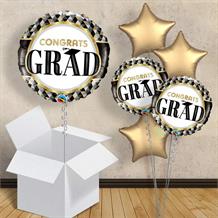 Congrats Grad Graduation 18" Balloon in a Box