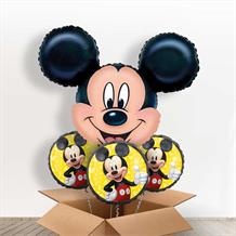 Mickey Mouse Head Giant Shaped Balloon in a Box Gift