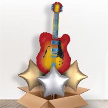Electric Guitar Giant Balloon in a Box Gift