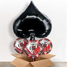 Black Spade Casino Giant Shaped Balloon in a Box Gift