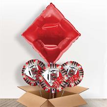 Red Diamond Casino Giant Shaped Balloon in a Box Gift