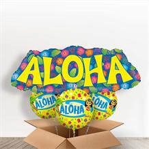 Aloha Summer Inflated Helium Balloons Delivered | Party Save Smile
