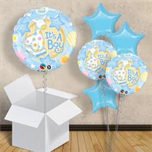 It’s a Boy Blue Giraffe | Baby Shower 18" Balloon in a Box