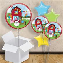 Farmhouse Fun Happy Birthday 18" Balloon in a Box