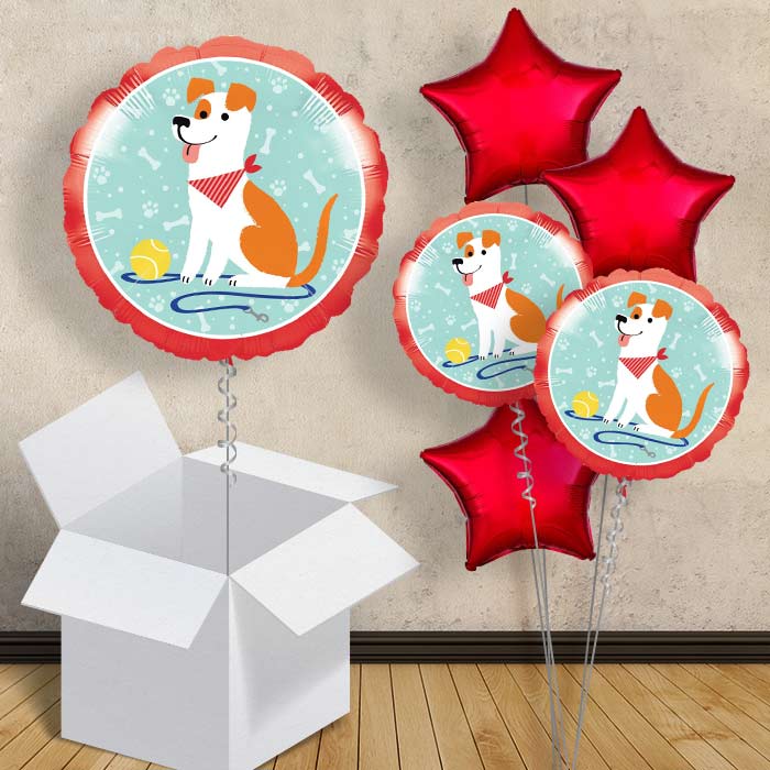 Dog Party 18&#34; Balloon in a Box