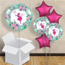 Floral Fairy Sparkle 18" Balloon in a Box