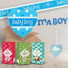 Baby Boy Package includes Sweets, Balloon and Decorations