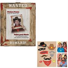 Rodeo Western Party Picture Frame & Photo Props
