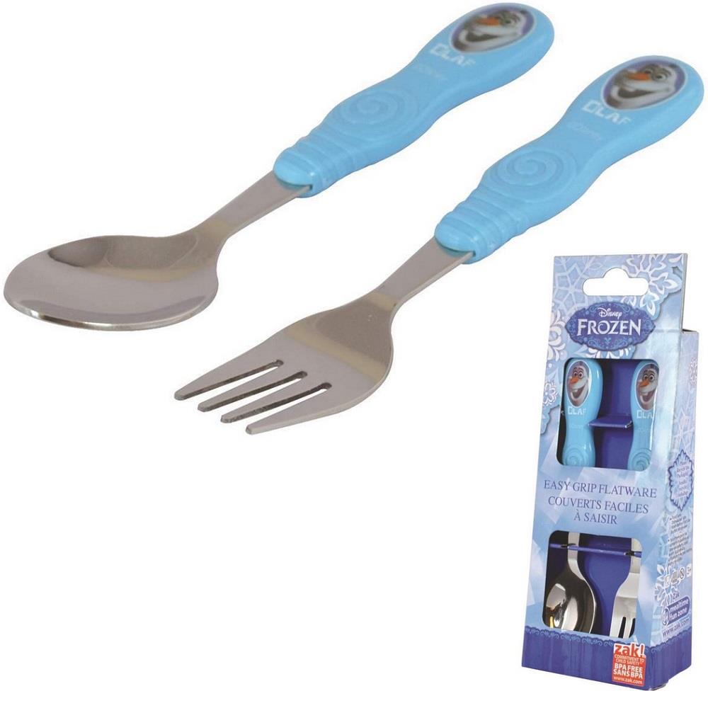 New Disney Olaf Fork And Spoon Set 