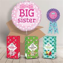 Big Sister Gifts Sweets & Balloon in a Box | Party Save Smile