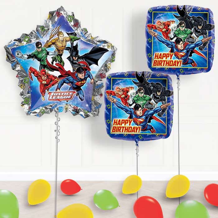 Justice League Party  Supplies  Balloons Decorations  Packs 