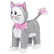 Grey Cat Pinata Party Game | Decoration