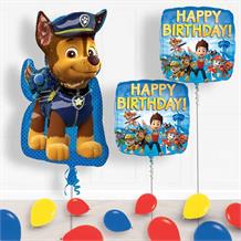 Inflated Paw Patrol Helium Balloon Package in a Box