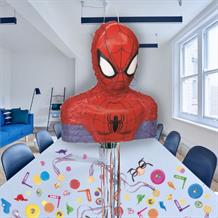 Spiderman Pull Pinata Party Kit with Favours and Confetti