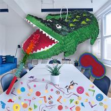 Alligator Pinata Kit with Favours & Confetti | Party Save Smile