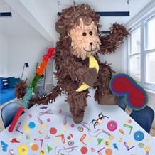 Monkey Pinata Party Kit with Favours and Confetti