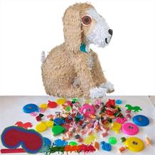 Puppy Pinata Party Kit with Favours and Confetti