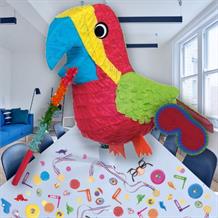 Parrot Pinata Party Kit with Favours and Confetti