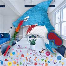 Shark Pinata Party Kit with Favours and Confetti